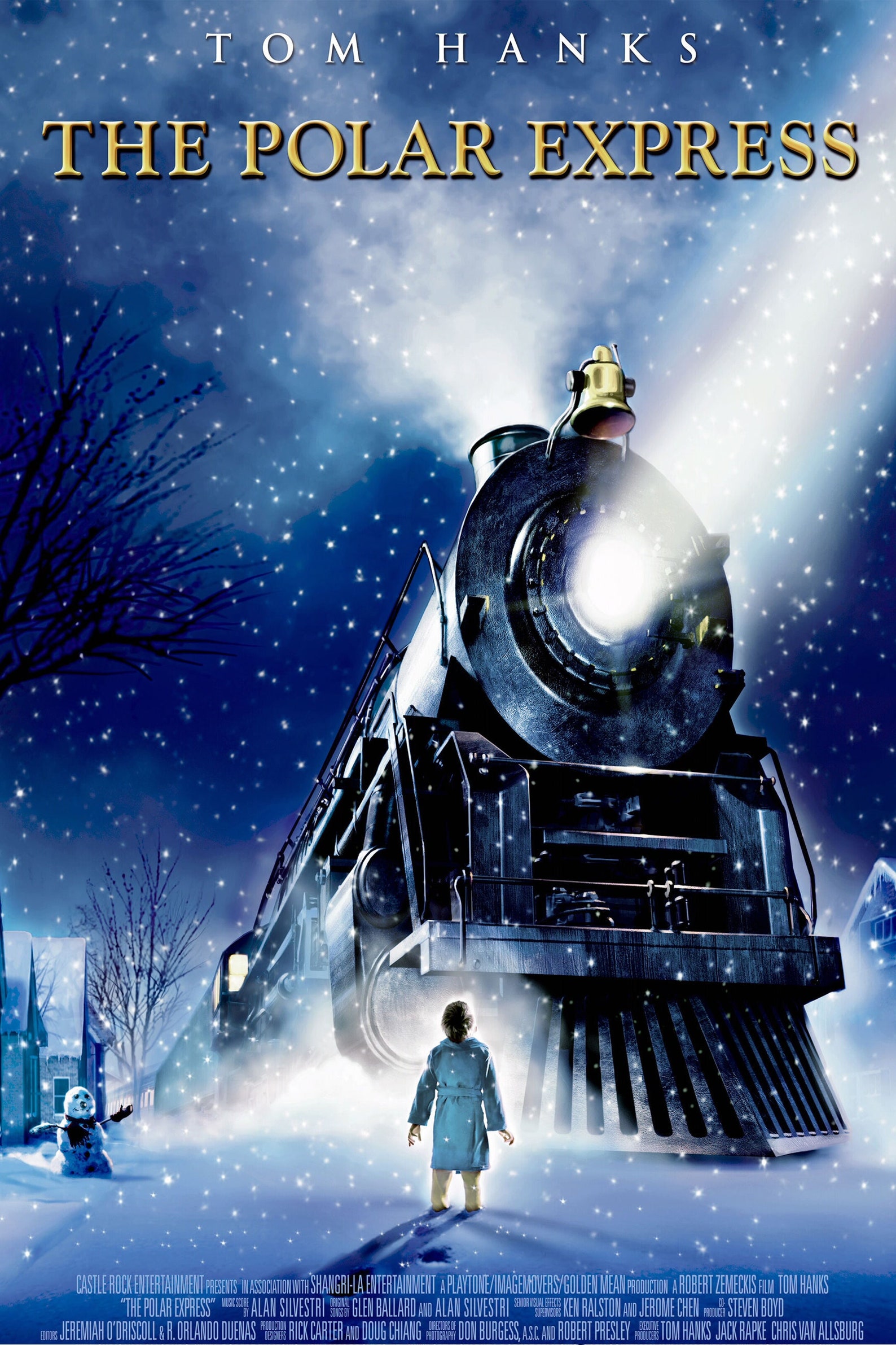 The Polar Express Movie Poster Tom Hanks Etsy