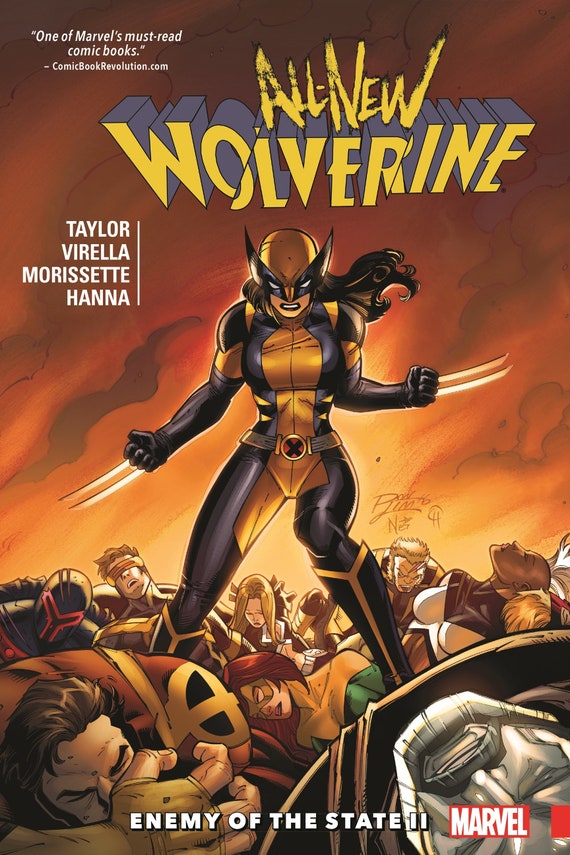 All New Wolverine X23 Comic Book Poster Etsy