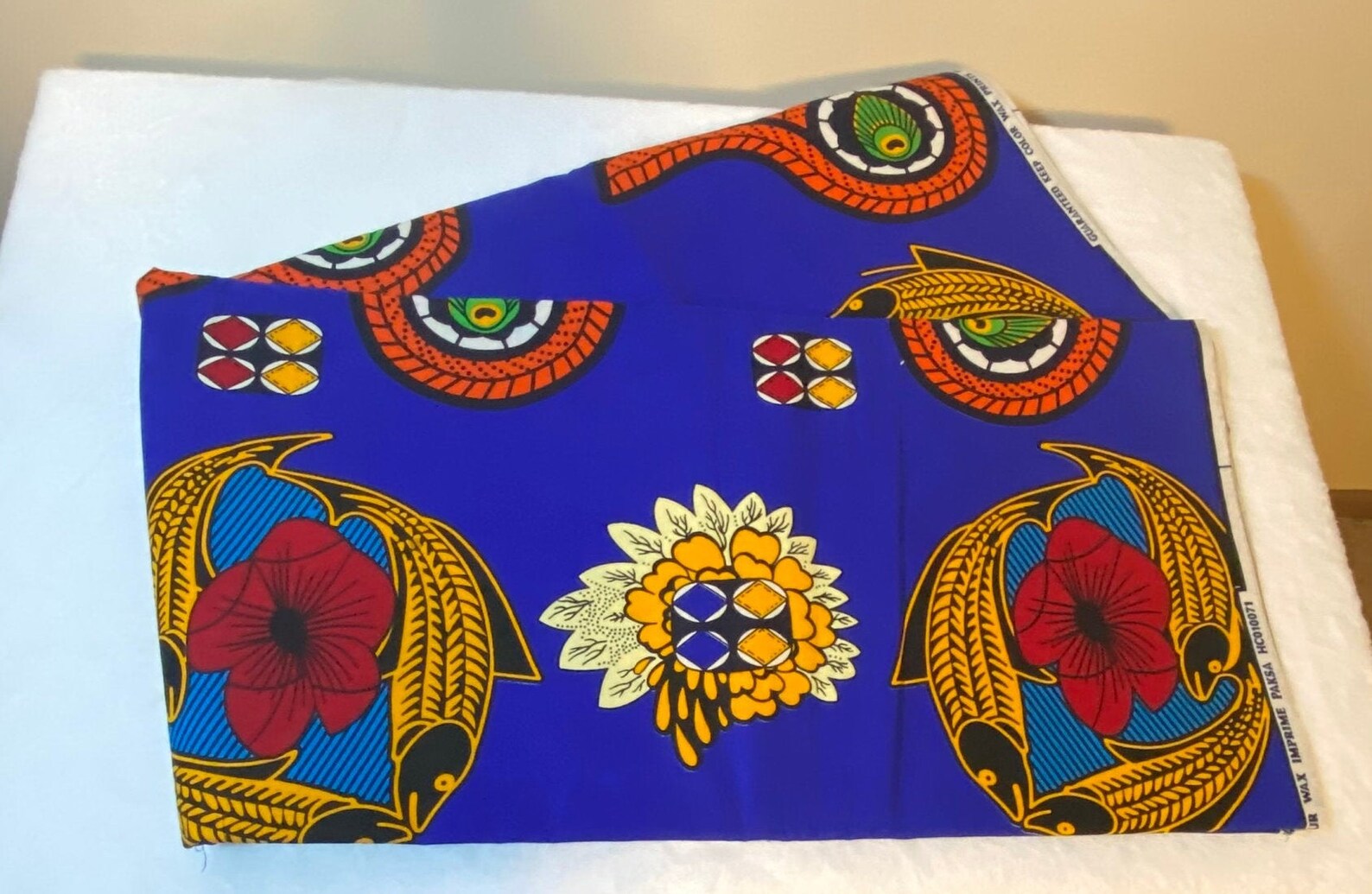 Blue Authentic Ankara , Pattern Ankara Print, Ankara Patches Project