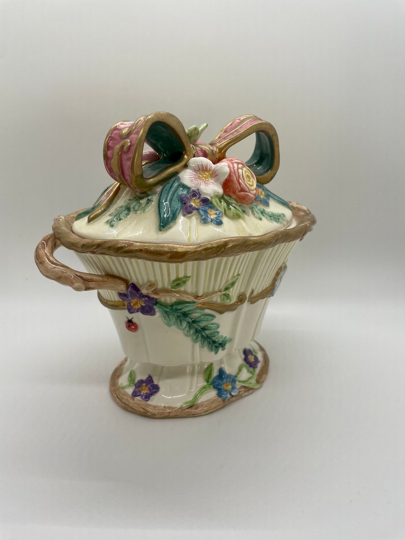 Vintage Fitz and Floyd Woodland Spring discontinued pattern Etsy
