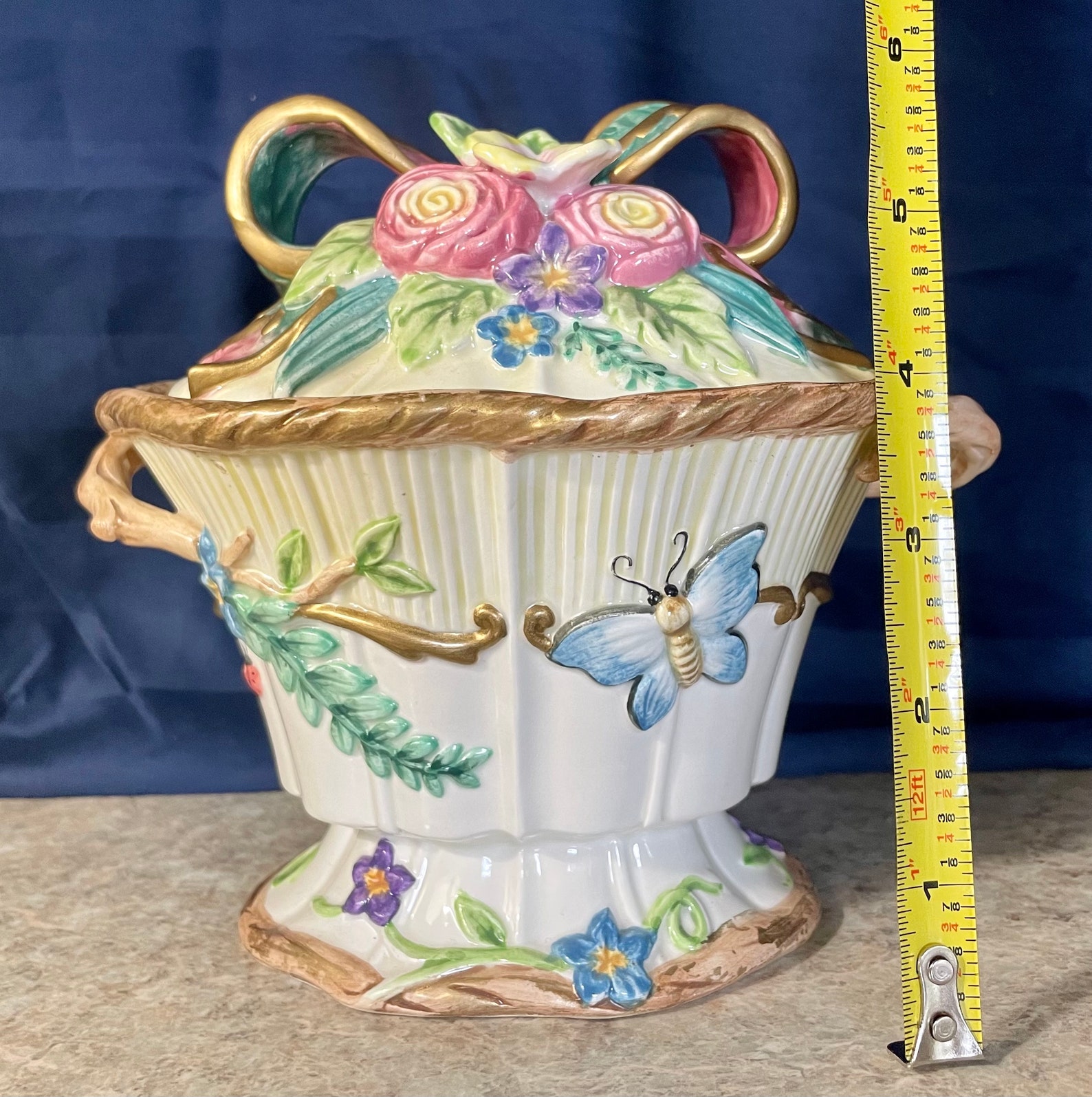 Vintage Fitz and Floyd Woodland Spring discontinued pattern Etsy
