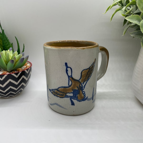 Louisville pottery stoneware mallard mug