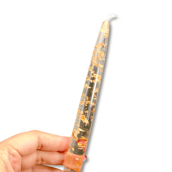 Lucite Taper Candles Etsy