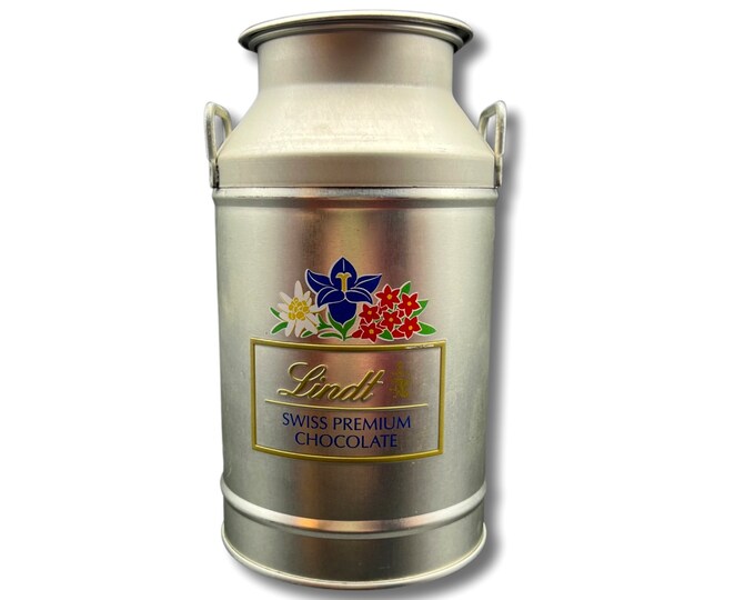 Lindt Chocolate Tin Container Lindt Swiss Chocolate Milk Jug Tin,lindt