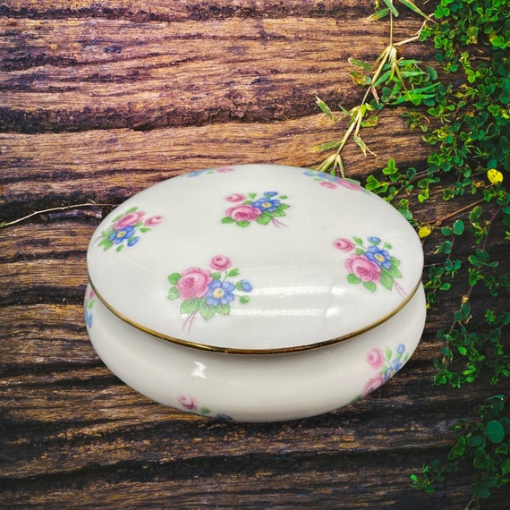 Limoges Pallas France Porcelain Trinkets Box Jewelry Box - Etsy