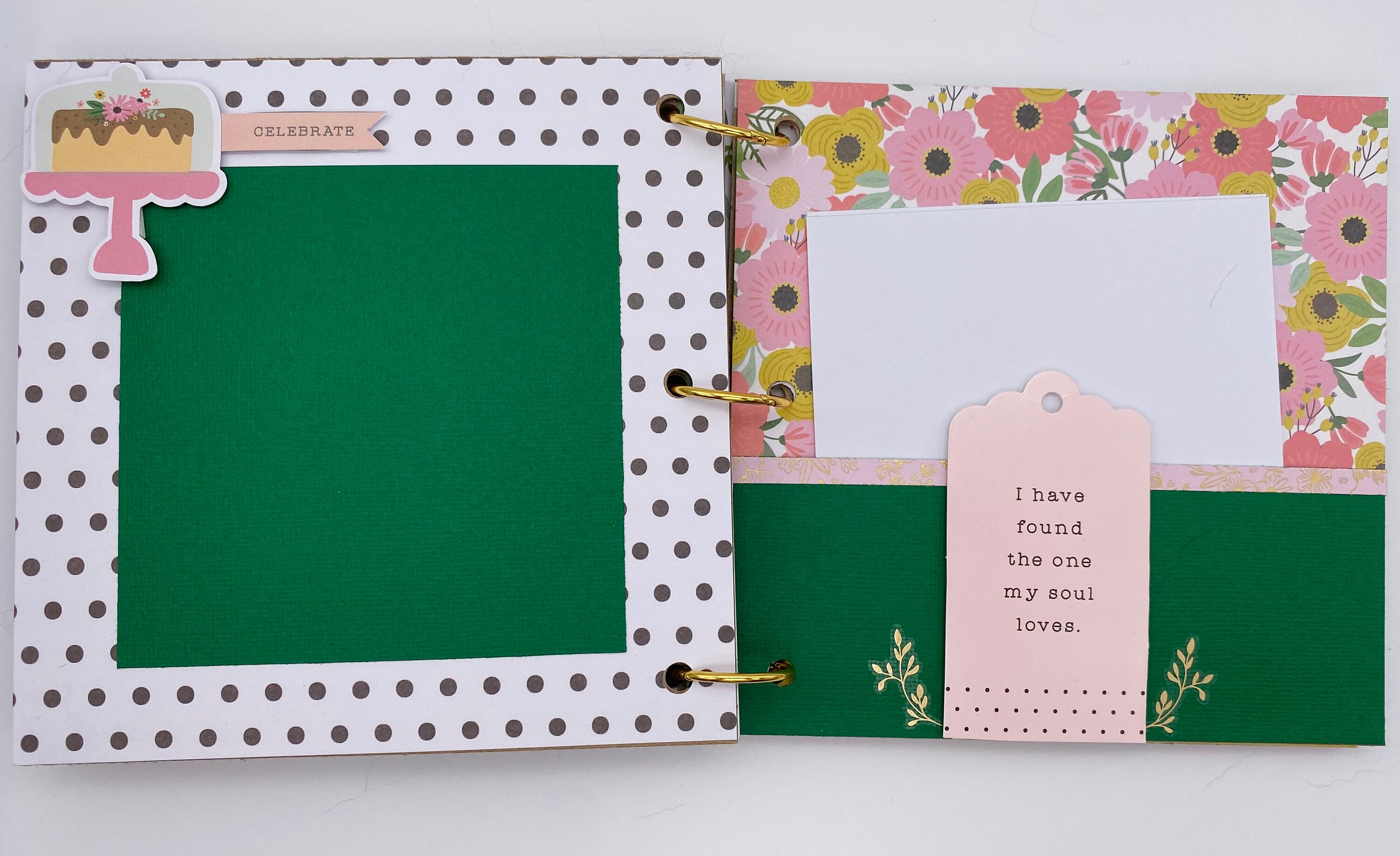 Premade Wedding Scrapbook Album Handmade Wedding Scrapbook Etsy