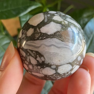 The 1.72” Maligano Jasper Sphere | 3.8 Oz | Crystal Sphere | Mjs3