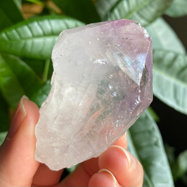 Natural Amethyst Point | 2.3 oz | 2.4 in | Natural Crystal Point | Brazilian Amethyst | Rough Amethyst | AP1