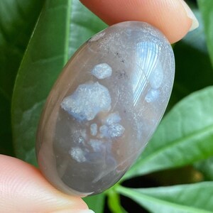 Flower Agate Tumbled Stone: Heart Chakra Crystal (0.6 oz)