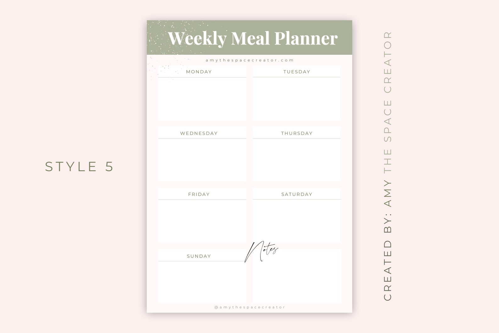 Printable Weekly Meal Planners, Printable Menu Planner, Meal Planning ...