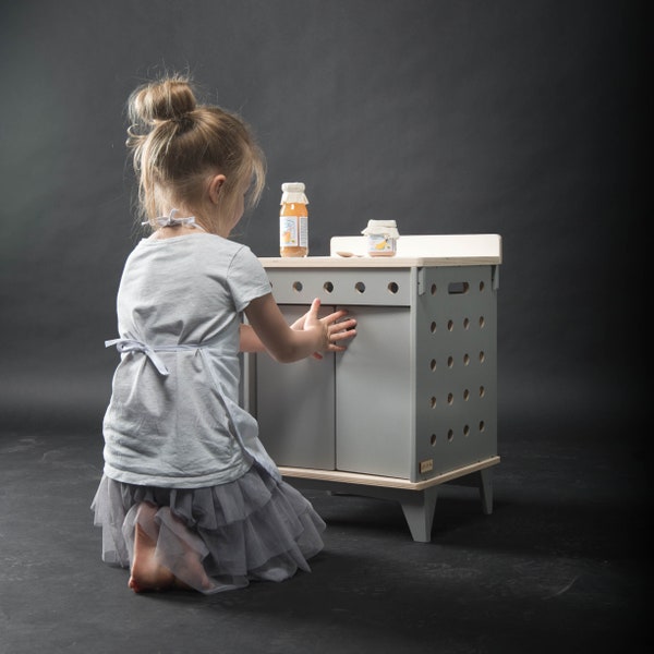 Wooden Play Kitchen - Etsy