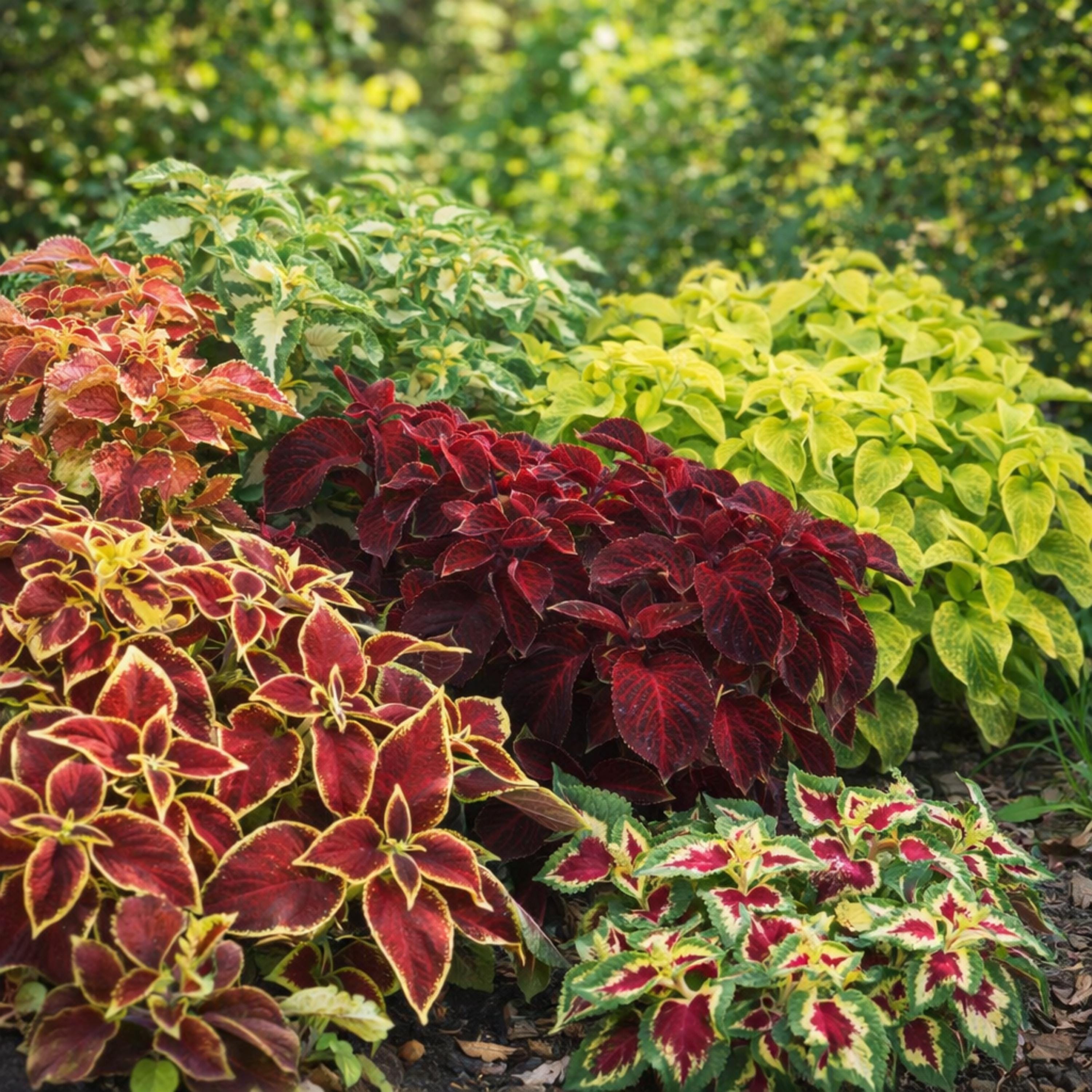 Coleus Mixed Colours Seeds - Vibrant Foliage Plant - Multicolor Leaves ...