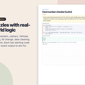 Python Intermediate Workbook, Coding Challenges and Projects PDF, Python Exercises with Answers, Programming Practice Worksheets image 3