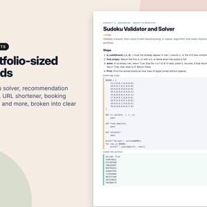 Libro de ejercicios avanzado de Python, rompecabezas de algoritmos y proyectos de codificación en PDF, práctica para entrevistas de trabajo en Python, ejercicios de programación con respuestas. imagen 4