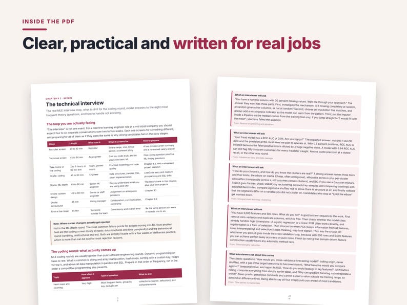 Förberedelseguide för intervju för maskininlärningsingenjör i PDF-format, 300+ intervjufrågor med svar i maskininlärningsprogrammet, systemdesign, jobbförberedelser för datavetenskap bild 3