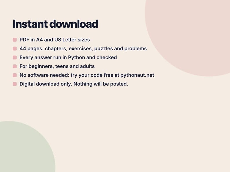 Python Lists Workbook, Printable Coding Worksheets, Python Exercises with Answers, Learn to Code PDF, Homeschool Computer Science image 5