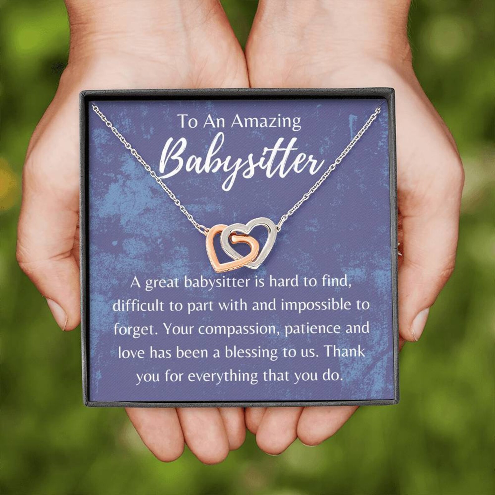 thank you gift for babysitter