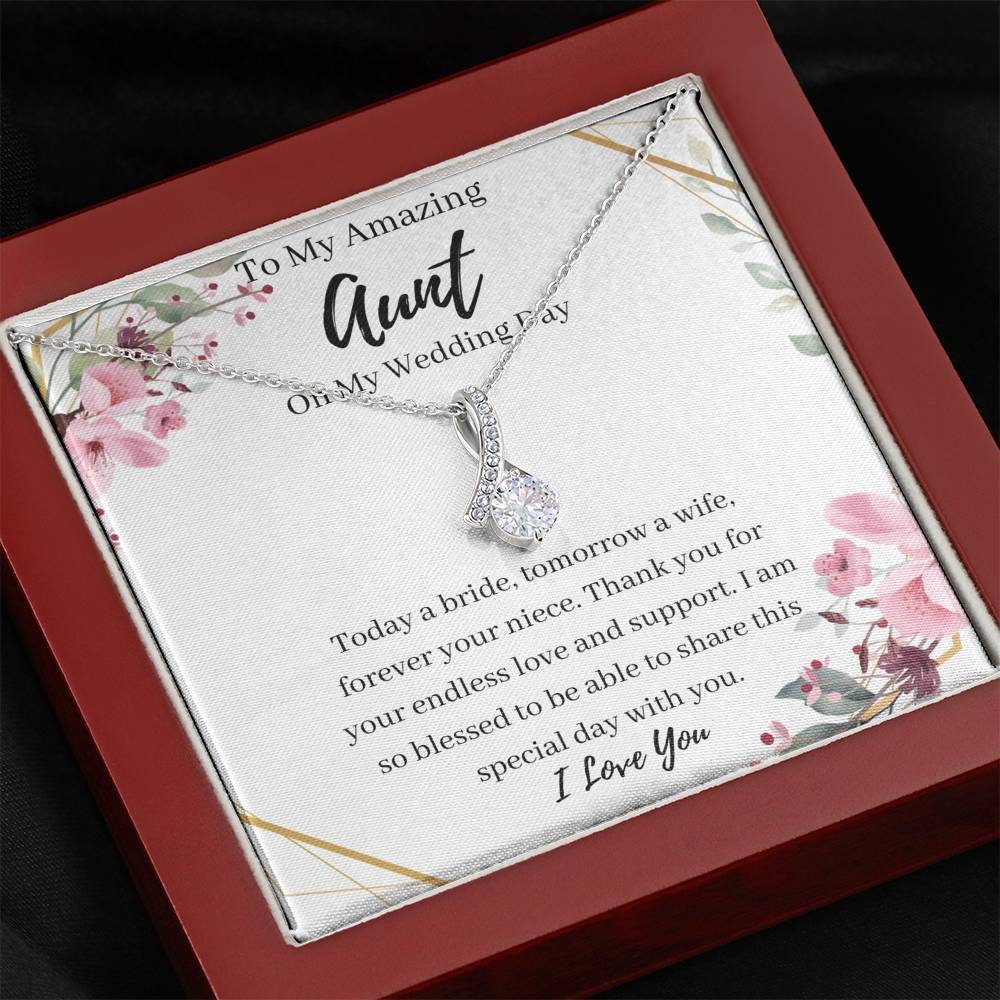 Aunt Of The Bride Gift From Niece To Aunt Wedding Gift From Etsy