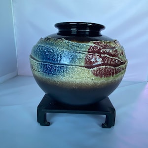 TOYO glazed ceramic vase
