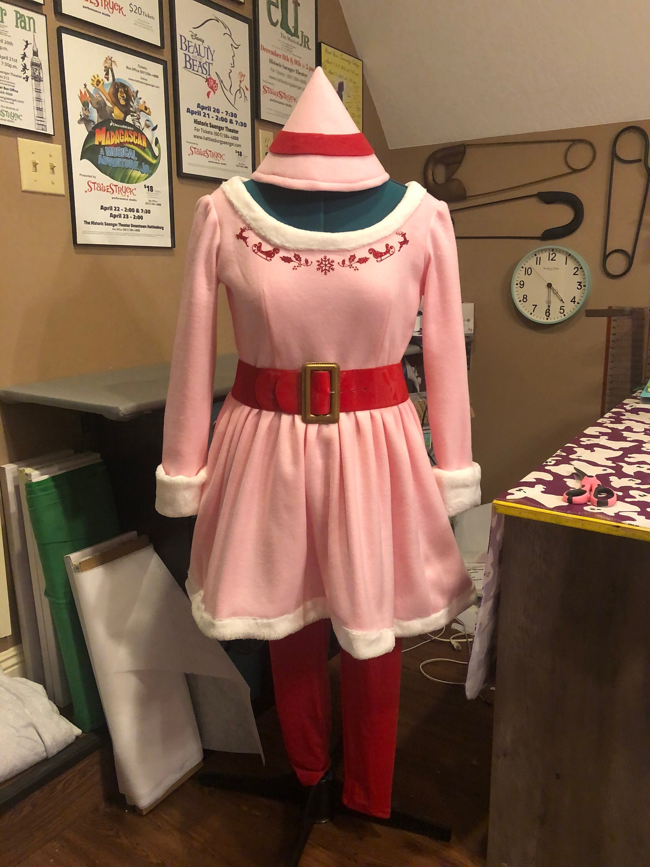 Elf costumes top for women