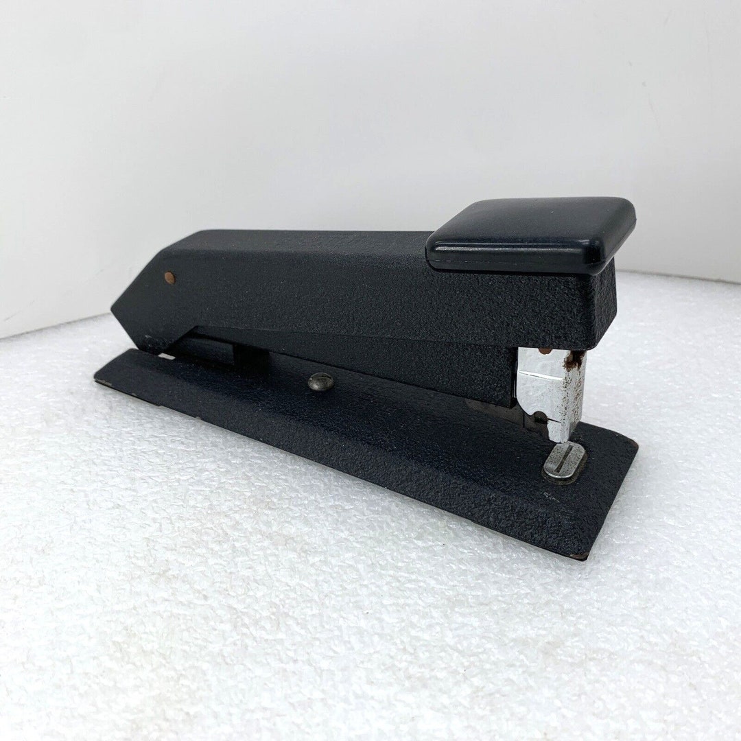Bostitch Model B5B Metal Office Stapler Color Black Vintage Etsy