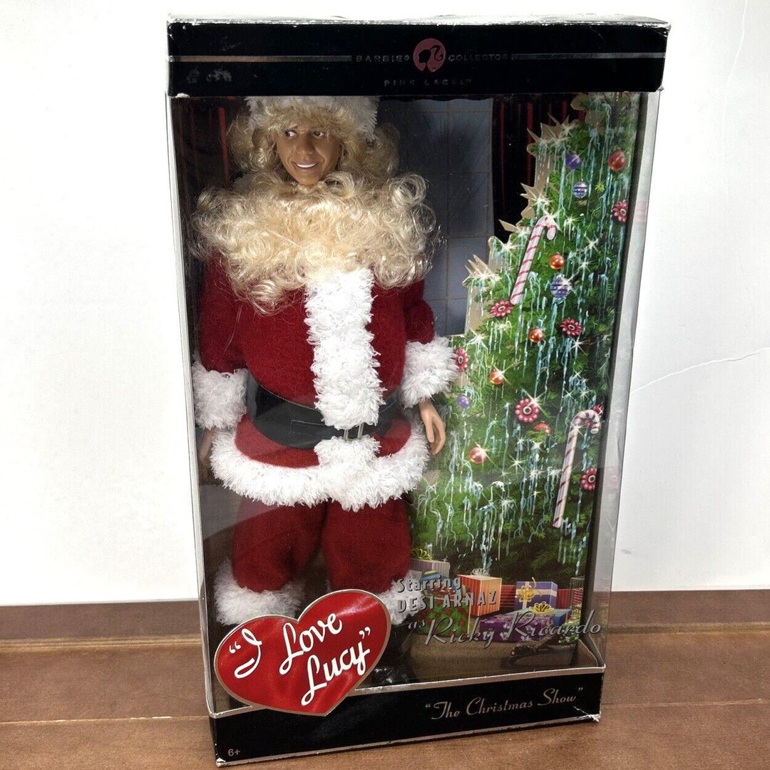 Barbie I Love Lucy Desi Arnaz Ricky Ricardo the Christmas Show Doll ...