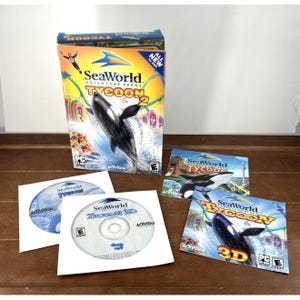Sea World Adventure Parks Tycoon 2 PC CD-ROM, 2005