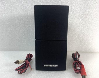 Vintage Cicena Cleo Neon Speakers, 1980s Music-activated Pink