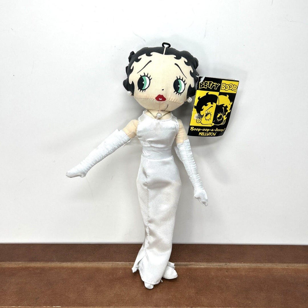1999-betty-boop-ballroom-white-dress-12-plush-doll-figure-vintage-etsy