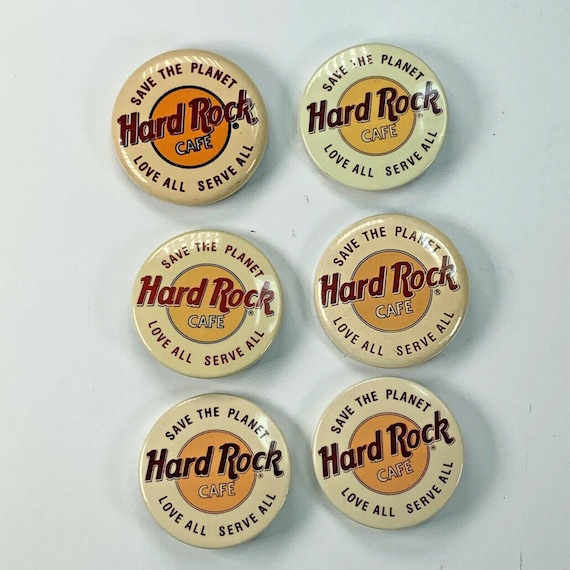 Hard Rock Cafe Official Pin Badge Chicago Baseball Cubs White Sox