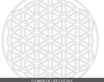 Flower of Life SVG EPS DXF