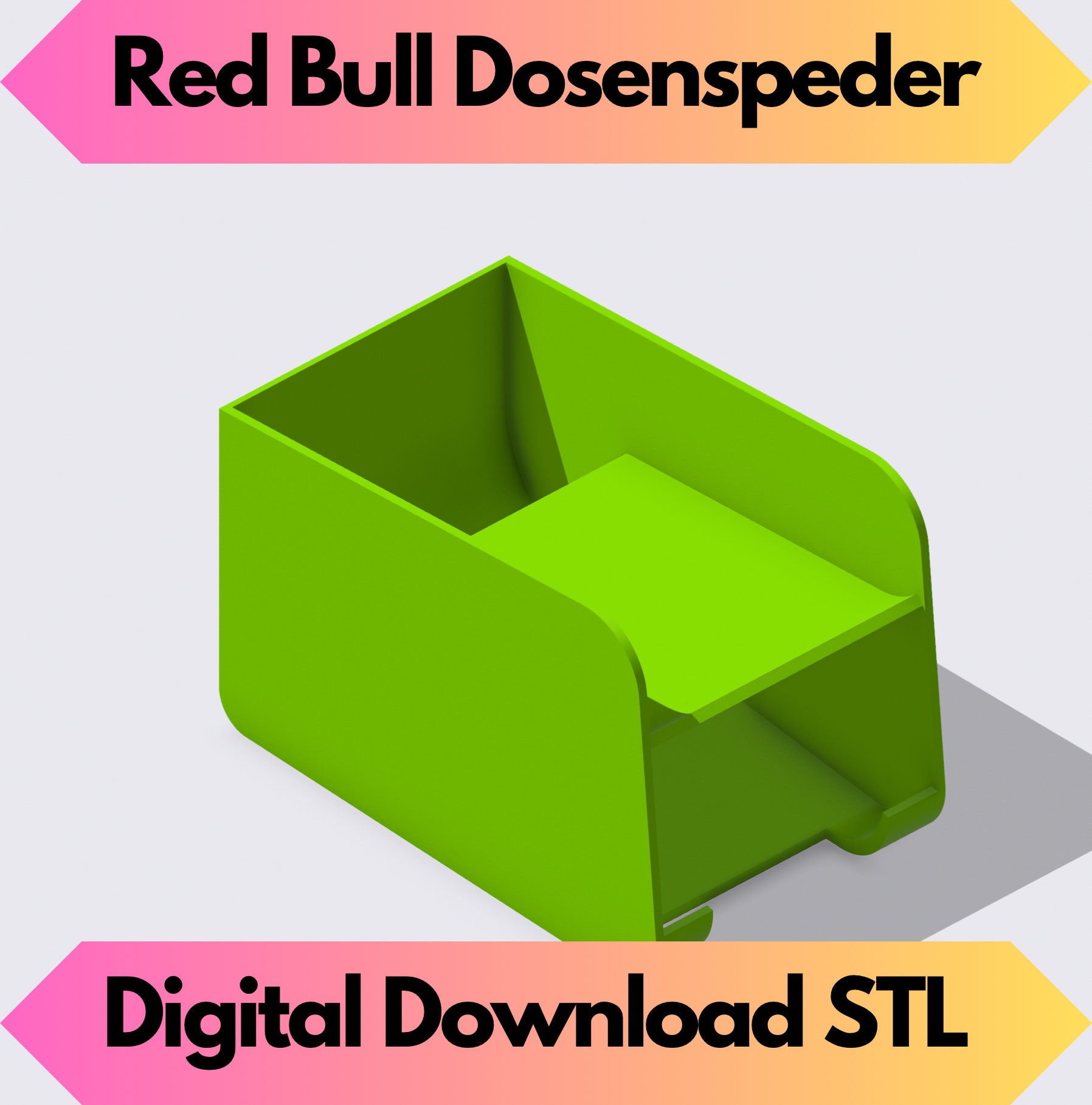 STL file Red Bull Lamp, Red Bull Lamp 🐂・3D print design to
