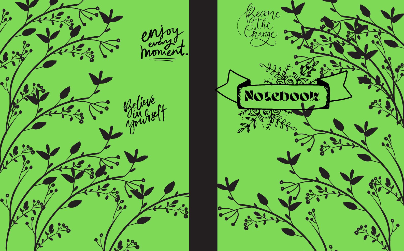 Paperback Cover Template Amazon KDP Etsy