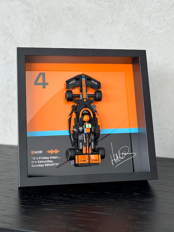 3D Frame Lando Norris for LEGO® Speed Champions 2023 Mclaren