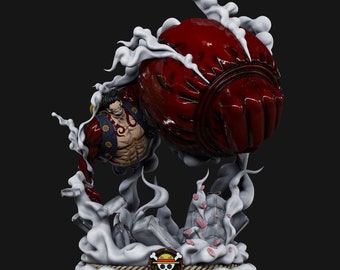 One Piece - Luffy Gear 4 3D print model