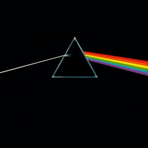 PINK FLOYD Dark Side of the Moon Cover Sticker (autoadesivo)