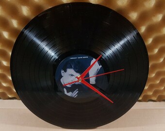 David Bowie Heroes 12&quot; VINYL LP Wall Clock