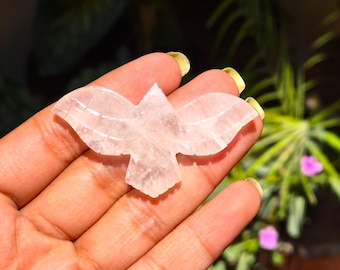 Carving Eagle Bird Pendant, Natural Mix Gemstone, Loose Hand Carving Bird, Crystal Carving Bird Charm, Jewelry Making, Healing Crystal Shop