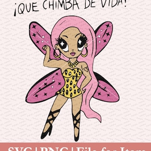 Karol G // Que Chimba De Vida // SVG // Archivo PNG