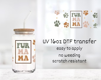 UV 16 Unzen DTF Cup Wrap || Pelz-Mama