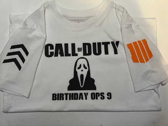 Call of Duty Birthday Shirt - Etsy
