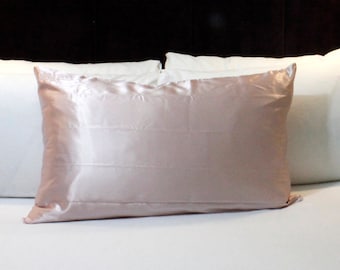 Pure Mulberry Silk Pillowcase | Best Silk Pillowcase | Pink Silk Pillowcase with Hidden Zipper | Anti Ageing | Anti Frizz |22 Mommesilk|