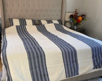 Handmade African Mudcloth King Size Duvet Cover Set