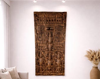 Dogon XL Wooden Door Mali African Art, Dogon Window Attic From