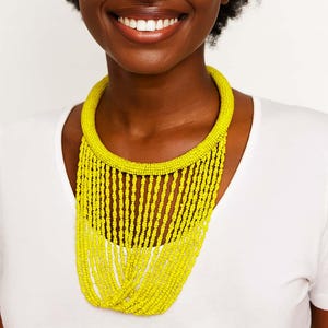 African Bead Necklace – Cultural Jewelry Design