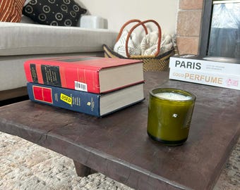 ヴィンテージ セヌフォ ベンチコーヒーテーブル：アフリカンウッド