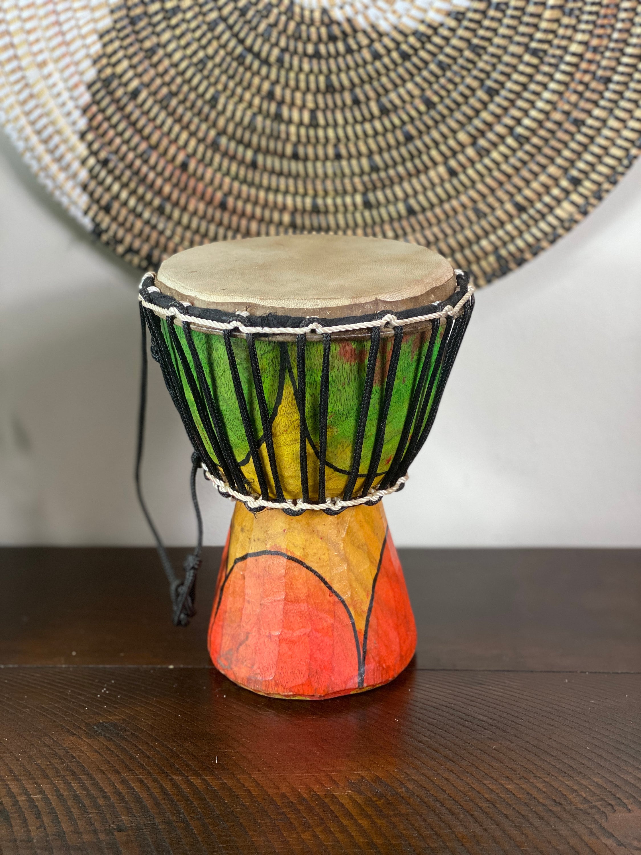 Handmade African Tam Tam Drum | Malian Home Decor (8