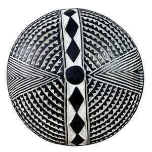 Vintage African Zulu Shield – Cultural Heritage Decor