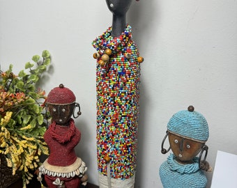 土人形デザイン　南米　メキシコ  約20cm ペルー アヤクーチョ 土人形 アンデス- メキシコ 民芸品 雑貨店