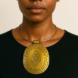 Bronze Necklace for Women – Handmade Jewelry Gift